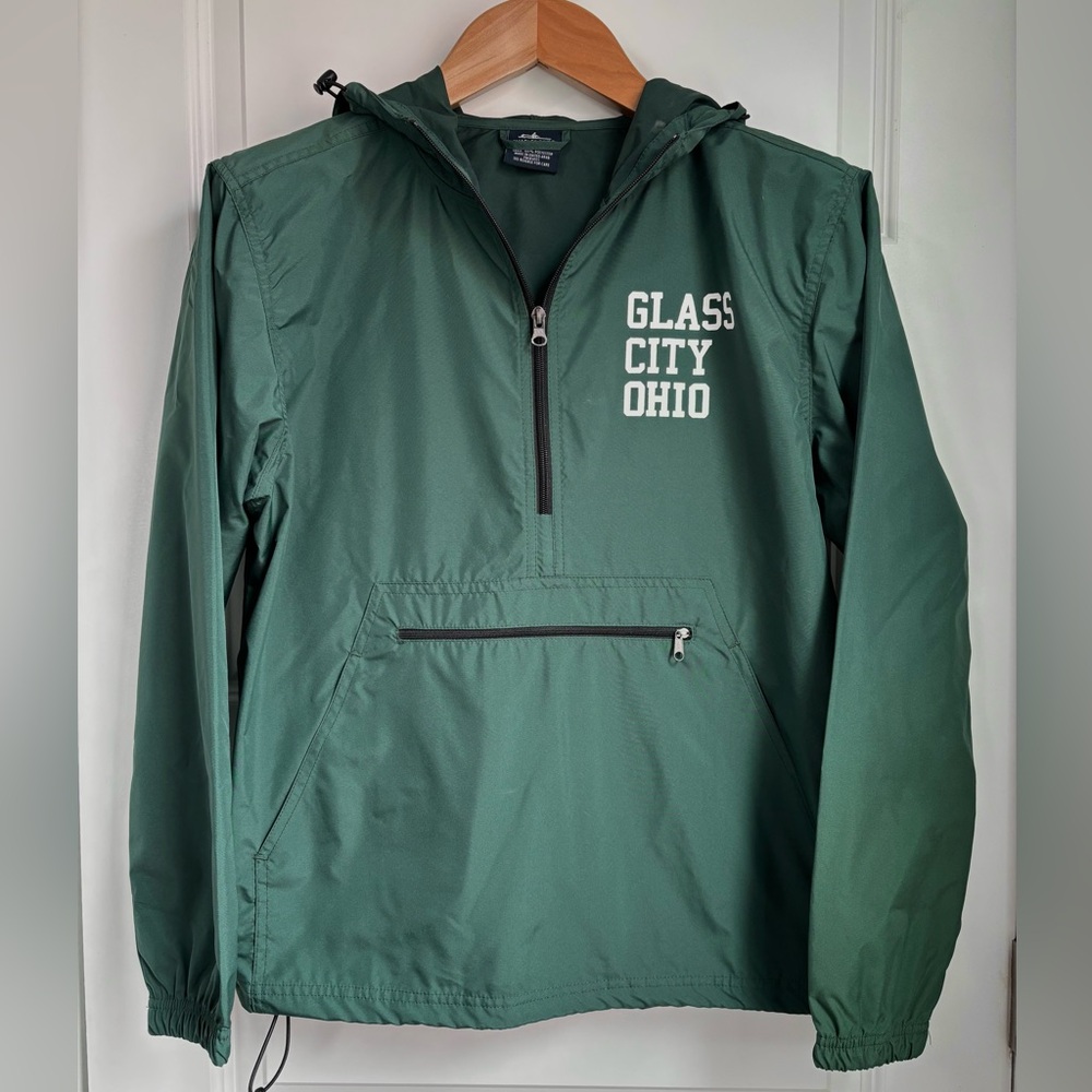 Toledo Glass City Green Windbreaker Jacket